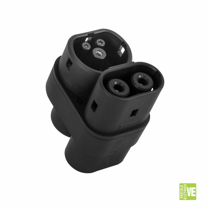 Adaptador do tipo CCS1 para o tipo CCS2 EW1043 - E - wolf - ewolf - brasil