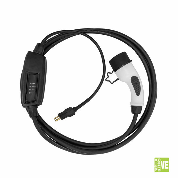 Carregador Portátil 3,5kw tipo 2 EW1045 - E - wolf - ewolf - brasil