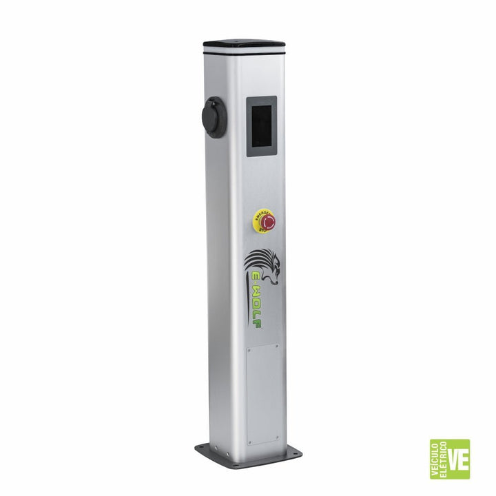 Estação de recarga com 1 conector tipo 2 EW1028 - E - wolf