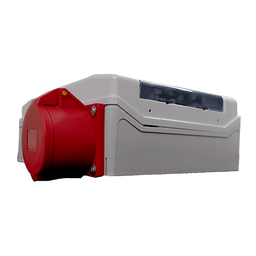 Quadro de proteção 22KW com tomada industrial EW1068 - E - wolf - ewolf - brasil
