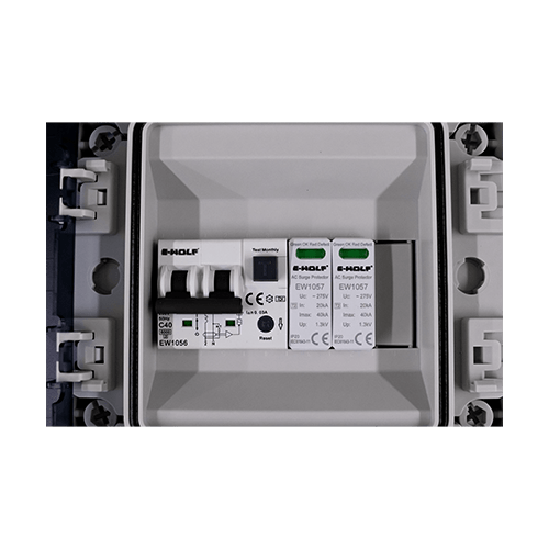 Quadro de proteção 7,2KW sem tomada EW1065 - E - wolf - ewolf - brasil